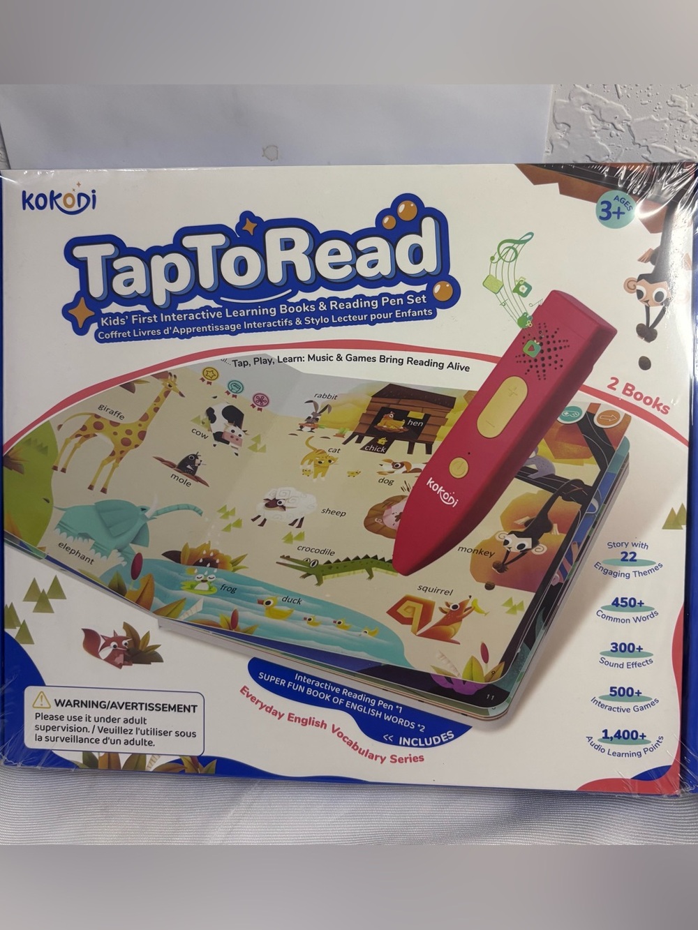 TapToRead Interactive Reading Pen Set - Pink